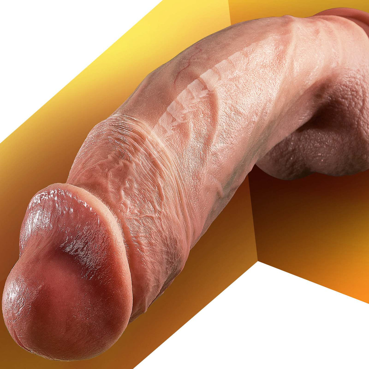 HX Premium Silicone Dildo – Realistic European & American Style