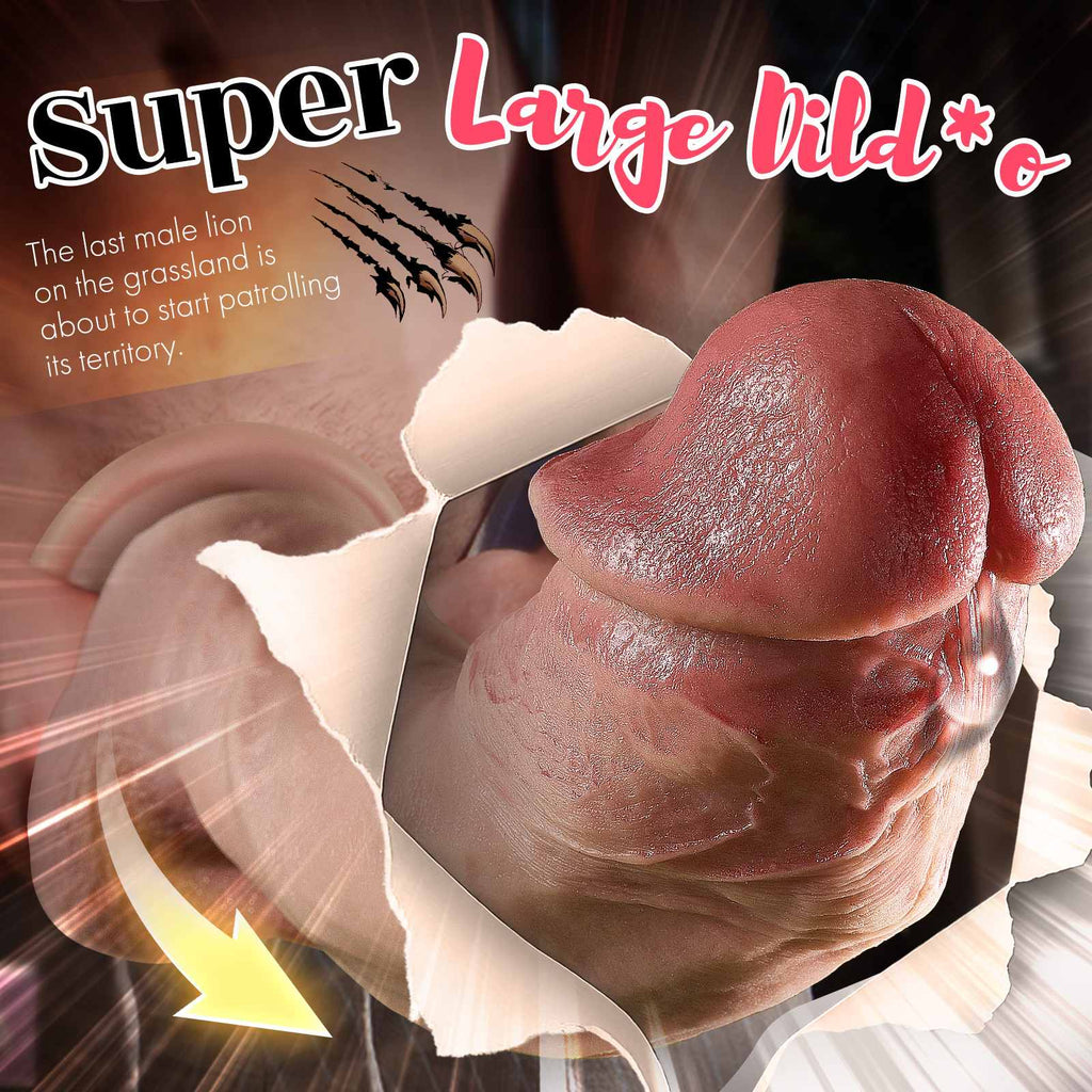 HX Premium Silicone Dildo – Realistic European & American Style