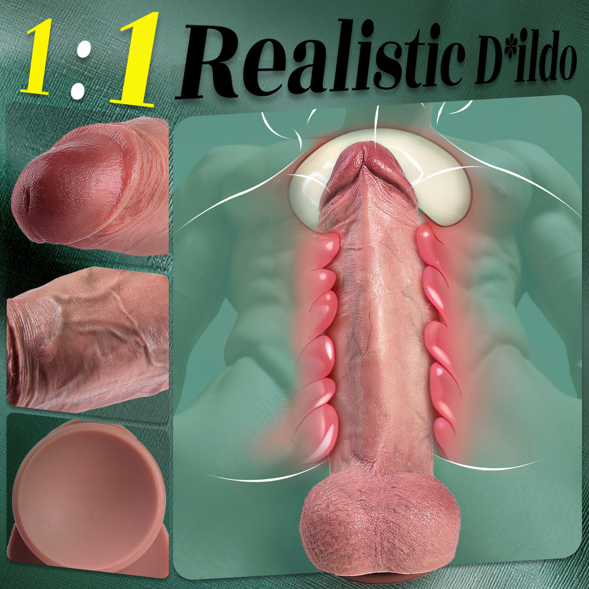 Premium Silicone Dildo – Extra Large Straight | Maximum Firmness & Realistic Feel