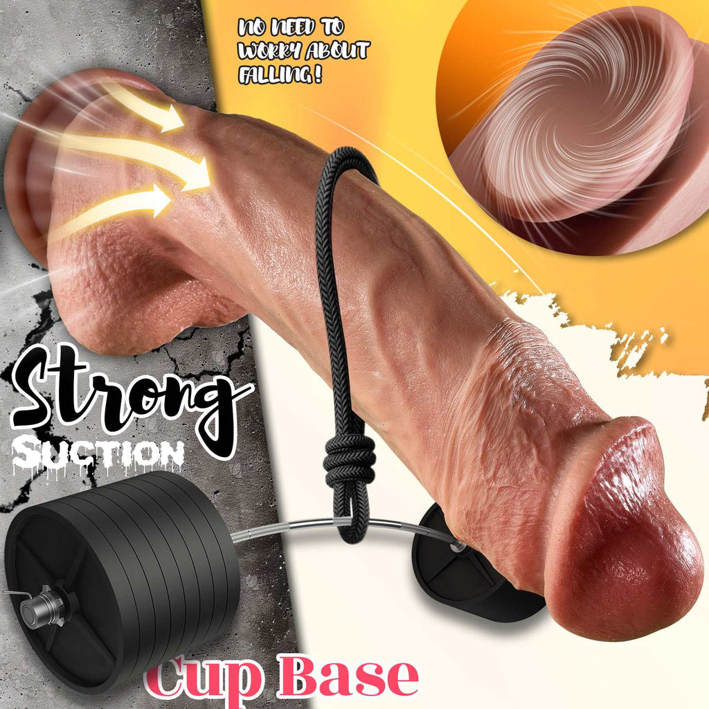 HX Premium Silicone Dildo – Realistic European & American Style