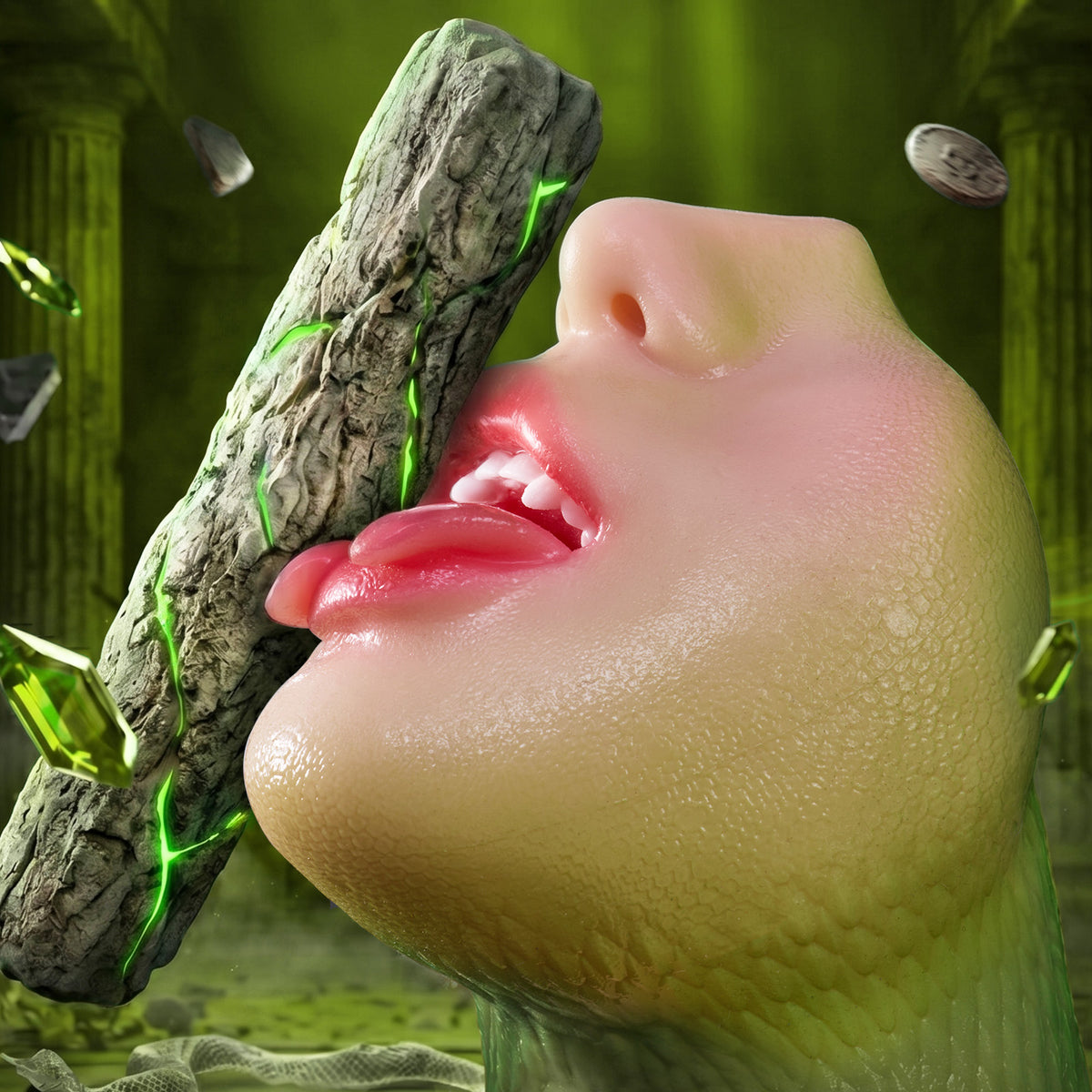 Medusa Fantasy Silicone Stroker – Mythical Design | Compact & Discreet