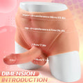 Wearable Strap-On Dildo – TPE & Silicone, Anatomical Fit, Discreet Shipping