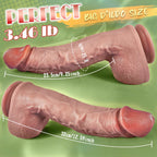 HX Realistic Silicone Dildo – Available in M / L / XL