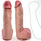 HX Realistic Silicone Dildo – Available in M / L / XL
